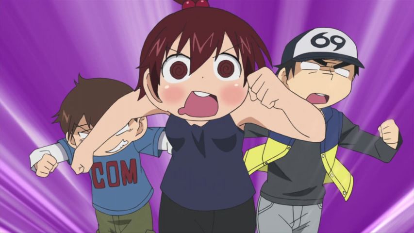 Snapshot for Mitsudomoe: Oppai Ippai Mama Genki Episode 14