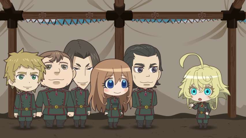 Snapshot for Youjo Shenki Episode 12