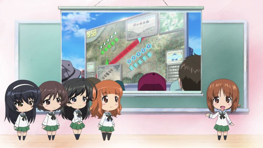 Snapshot for Girls & Panzer Movie: 3-pun Chotto de Wakaru!! Girls & Panzer Episode 1