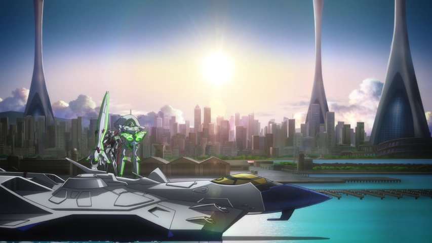 Snapshot for Eureka Seven AO Episode 24